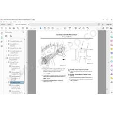 Hitachi Excavator EX1200-7 parts manual + workshop service manual
