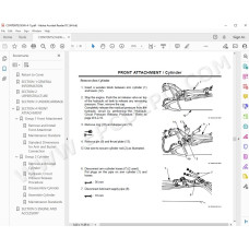 Hitachi Excavator EX150LC-5 EX160LC-5 workshop service manual