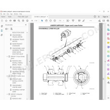 Hitachi Excavator EX1900-5 parts manual + workshop service manual