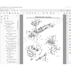 Hitachi Excavator EX200-5 EX200LC-5 EX220-5 EX220LC-5 EX230LC-5 EX270-5 EX270LC-5 workshop service manual