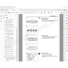 Hitachi Excavator EX200-5 EX200LC-5 EX220-5 EX220LC-5 EX230LC-5 EX270-5 EX270LC-5 workshop service manual