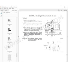 Hitachi Excavator EX2500-5 parts manual + workshop service manual