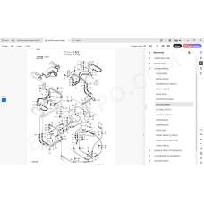 Hitachi Excavator EX2500-6 parts manual + workshop service manual