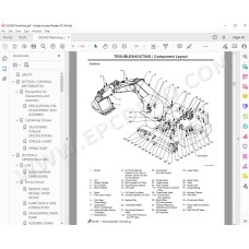 Hitachi Excavator EX2500 workshop service manual