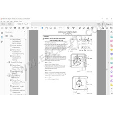 Hitachi Excavator EX2600E-6 workshop service manual