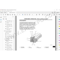 Hitachi Excavator EX2600E-6 workshop service manual