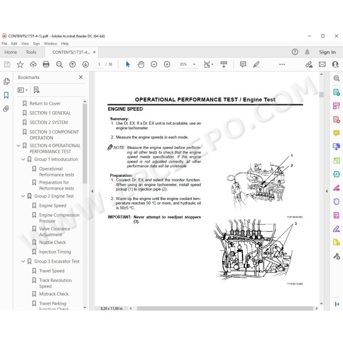 Hitachi Excavator EX300-5 EX300LC-5 EX330LC-5 EX350H-5 EX350LCH-5 EX370-5 EX370HD-5 workshop service manual