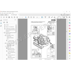 Hitachi Excavator EX3600-5 workshop service manual