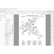 Hitachi Excavator EX3600-6 parts manual + workshop service manual