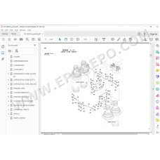 Hitachi Excavator EX3600-6 parts manual + workshop service manual