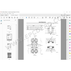 Hitachi Excavator EX3600-6 parts manual + workshop service manual