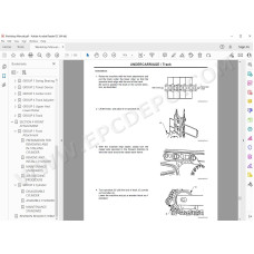 Hitachi Excavator EX550-5 EX600H-5 parts manual + workshop service manual