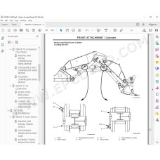 Hitachi Excavator EX5500-5 parts manual + workshop service manual