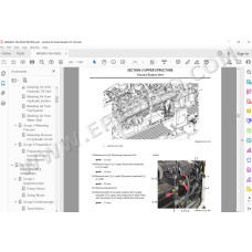 Hitachi Excavator EX5600-7B parts manual + workshop service manual