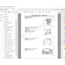 Hitachi Excavator EX60-5 EX75UR-3 EX75URLC-3 workshop service manual