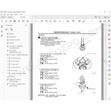 Hitachi Excavator EX60-5 EX75UR-3 EX75URLC-3 workshop service manual