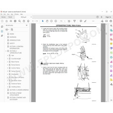 Hitachi Excavator EX75UR-5 EX75US-5 workshop service manual