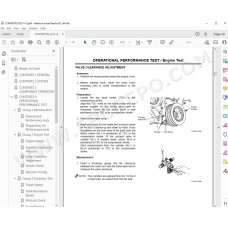 Hitachi Excavator EX80-5 workshop service manual