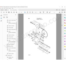 Hitachi Excavator EX750-5 EX800H-5 parts manual + workshop service manual