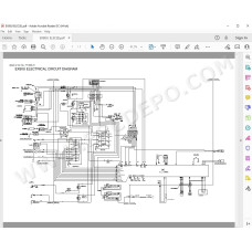 Hitachi Excavator EX80u workshop service manual