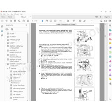 Hitachi Excavator EX80u workshop service manual