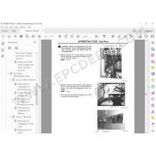 Hitachi Excavator EX8000E-6 workshop service manual