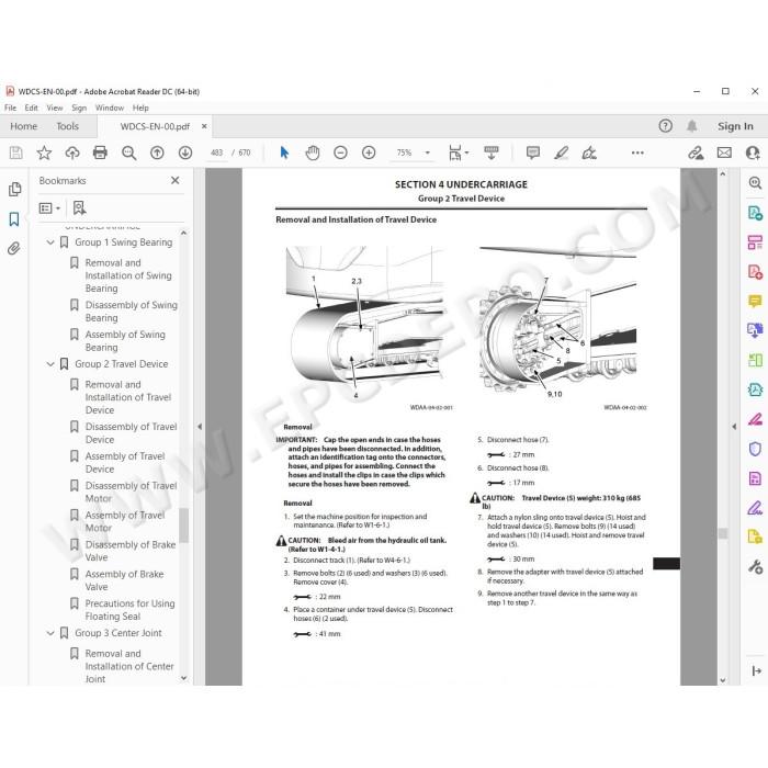 Hitachi Hybrid Excavator ZH210LC-5B workshop service manual