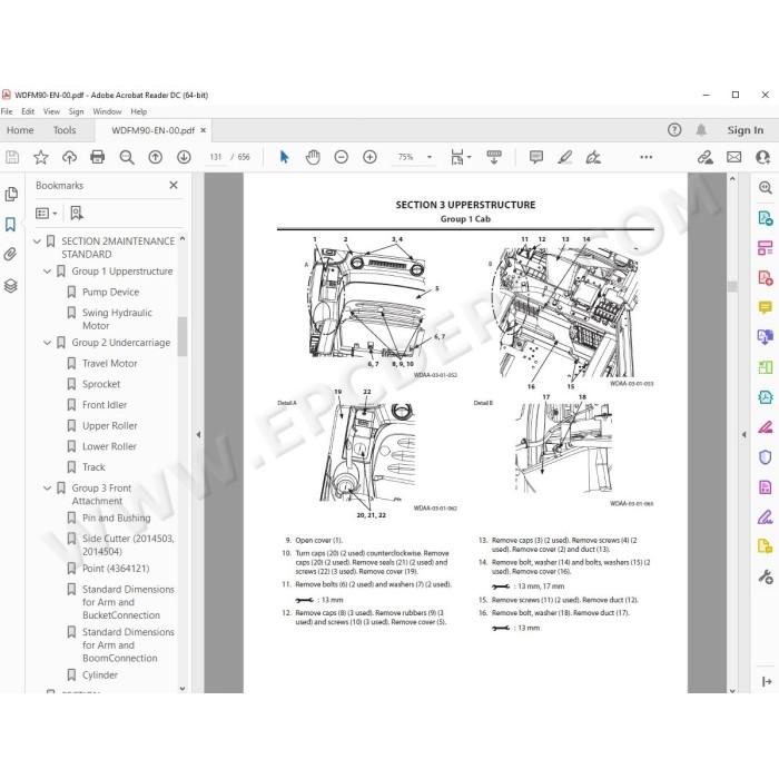 Hitachi Hybrid Excavator ZH200-5A ZH200LC-5A workshop service manual
