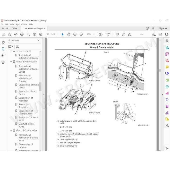 Hitachi Hybrid Excavator ZH200-5A ZH200LC-5A workshop service manual