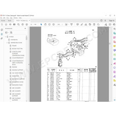 Hitachi Excavator Zaxis ZX110 ZX110M ZX120 ZX130 ZX130LCN ZX125US ZX135US ZX135UR parts + workshop service manual
