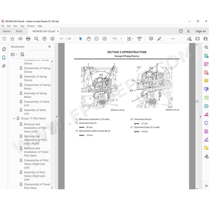Hitachi Excavator Zaxis ZX130-5A workshop service manual