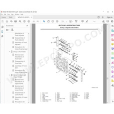 Hitachi Excavator Zaxis ZX130-5B ZX130LCN-5B workshop service manual