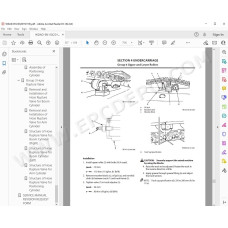 Hitachi Excavator Zaxis ZX130-5B ZX130LCN-5B workshop service manual