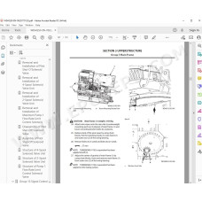 Hitachi Excavator Zaxis ZX130-6 ZX130LCN-6 workshop service manual