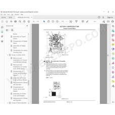 Hitachi Excavator Zaxis ZX130-6 ZX130LCN-6 workshop service manual