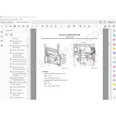 Hitachi Excavator Zaxis ZX135US-5B workshop service manual