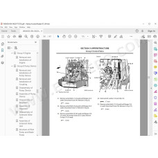 Hitachi Excavator Zaxis ZX135US-6 workshop service manual