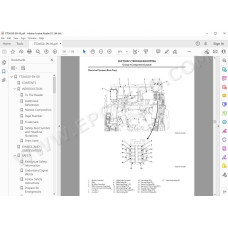 Hitachi Excavator Zaxis ZX135US-6 workshop service manual