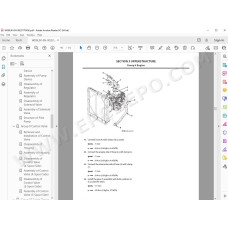 Hitachi Excavator Zaxis ZX160LC-5A workshop service manual