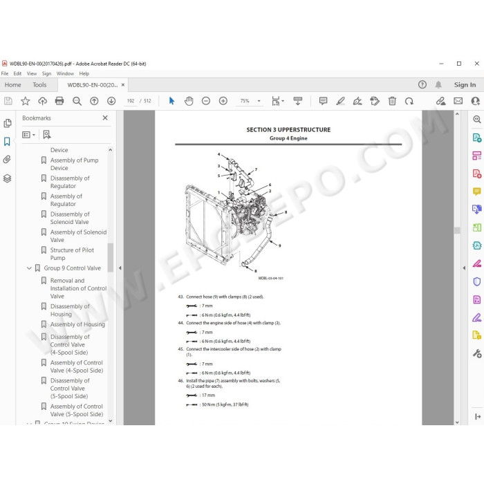 Hitachi Excavator Zaxis ZX160LC-5A workshop service manual