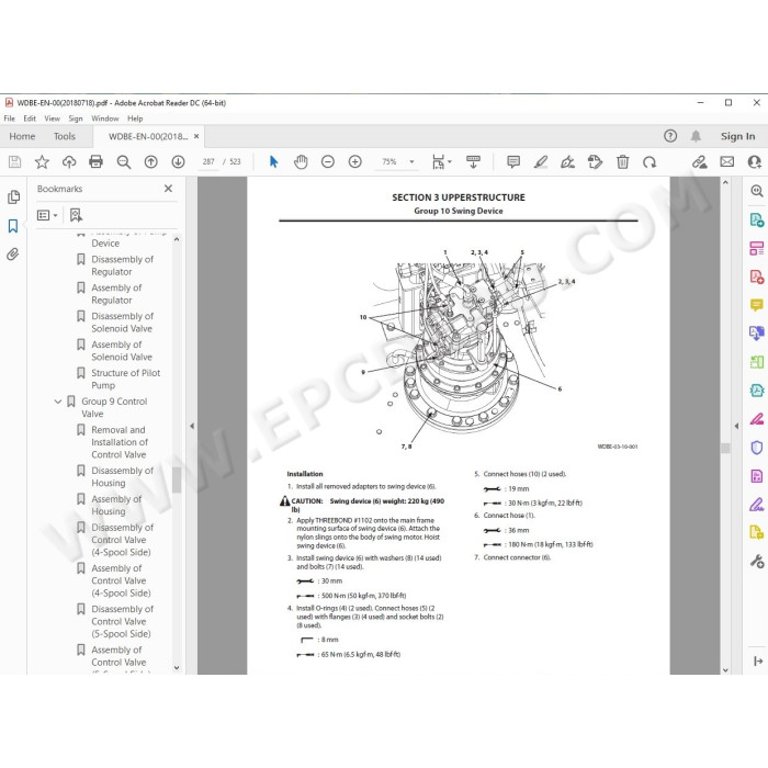 Hitachi Excavator Zaxis ZX160LC-5B workshop service manual