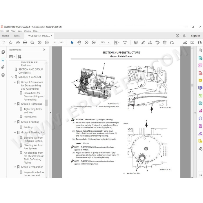 Hitachi Excavator Zaxis ZX160LC-6 workshop service manual