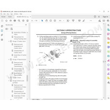 Hitachi Wheeled Excavator Zaxis ZX170W-5A workshop service manual