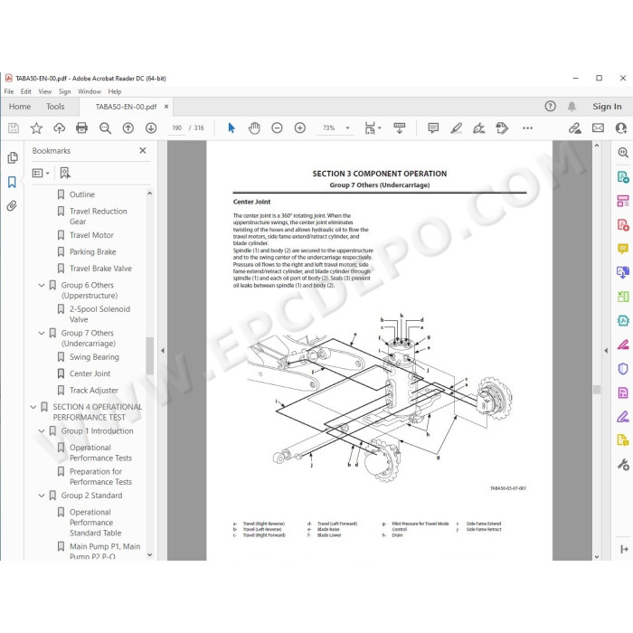 Hitachi Excavator Zaxis ZX17U-5A ZX19U-5A workshop service manual