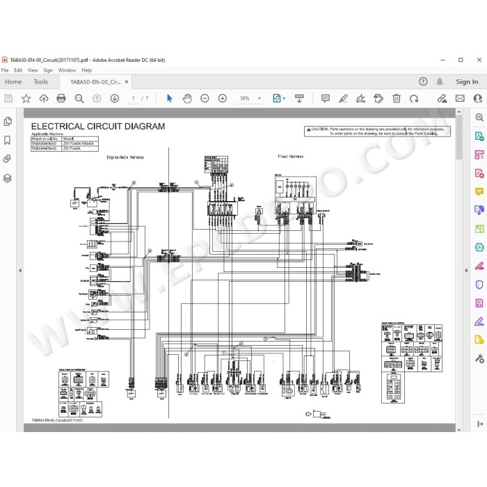 Hitachi Excavator Zaxis ZX17U-5A ZX19U-5A workshop service manual