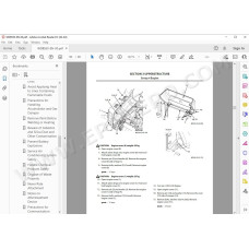 Hitachi Excavator Zaxis ZX190LC-6 ZX190LCN-6 workshop service manual
