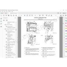 Hitachi Wheeled Excavator Zaxis ZX190W-6 workshop service manual