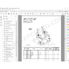 Hitachi Excavator Zaxis ZX200-5G ZX200LC-5G ZX210H-5G ZX210LCH-5G ZX210K-5G ZX210LCK-5G parts + workshop manual