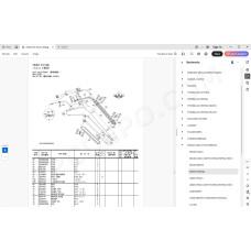 Hitachi Excavator Zaxis ZX20U-5A parts + workshop service manual
