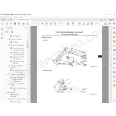 Hitachi Excavator Zaxis ZX20U-5B workshop service manual